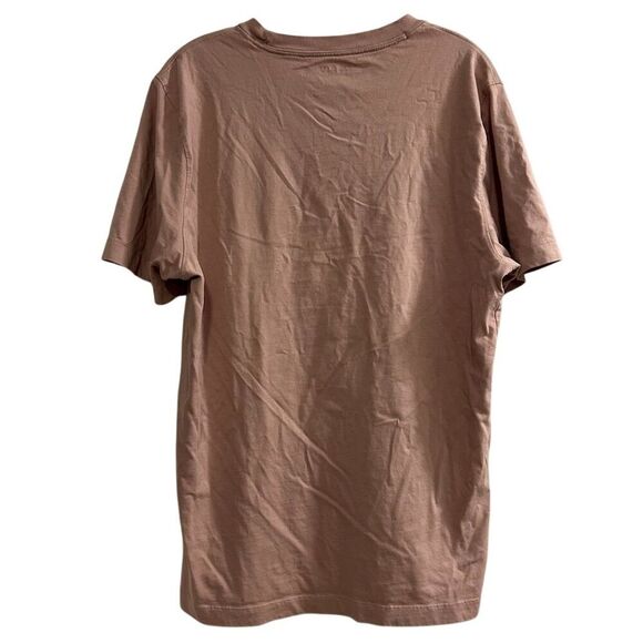 Abercrombie & Fitch Men's Pink Crew Neck Tee Size L Tall - Picture 3 of 8